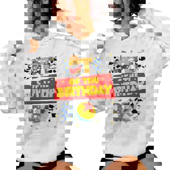 Sister Of The Birthday Boy Toy Family Party Decoration Women Hoodie | Mazezy