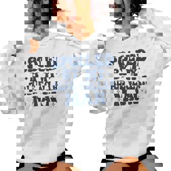 Spoiled By My Blue Collar Man Girlfriend Graphic Women's Hoodie - Monsterry