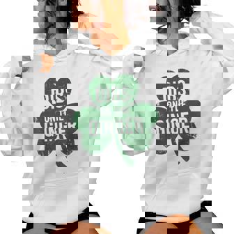 St Patrick Day Dibs On The Ginger Irish Redhead Women Hoodie - Seseable