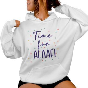 Women's Time For Alaaf Confetti In Heart Fancy Dress Carnival Outfit Kapuzenpullover für Damen - Geschenkecke