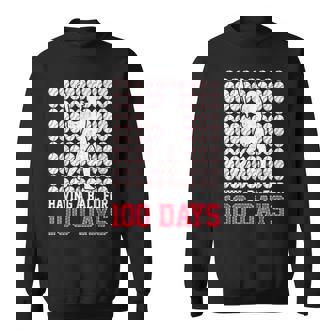 100 Days Of School Baseball 100Th Day Balls For Boys Players Sweatshirt - Monsterry