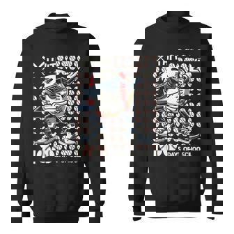 100 Days Of School Baseball Bat 100Th Day Of School Boys Sweatshirt - Thegiftio UK