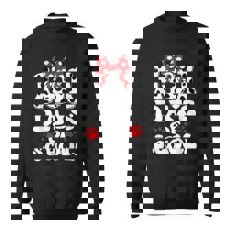 100 Days Of School Dalmatian 100 Days Smarter Dog Sweatshirt - Thegiftio