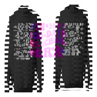 In My 100 Days Of School Era Disco 100Th Day Of School Sweatshirt - Thegiftio