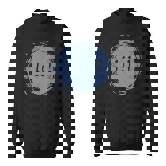 1111 Numerology Symbolic Spiritual Manifestation Time Sweatshirt - Monsterry
