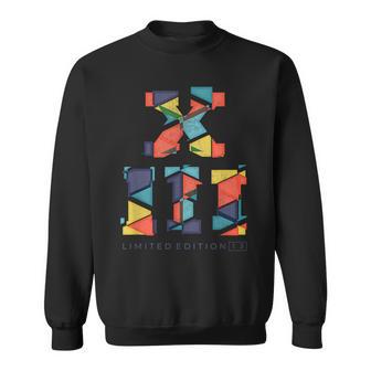 13 Jahre Geburtstag Splitter Limited Edition Römische Zahlen Sweatshirt - Geschenkecke