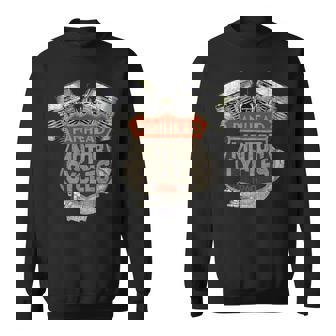 1960 Panhead Motorcycle Vintage Distressed Biker Chopper Rat Sweatshirt - Monsterry