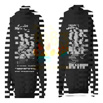 1963 Dog Paw Print Vintage Sweatshirt | Mazezy