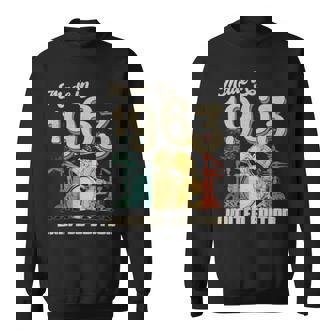 1963 Vintage Drum Set Sweatshirt | Mazezy