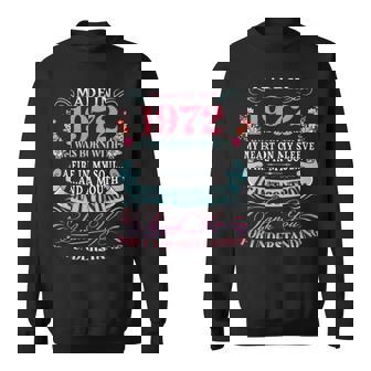 1972 Thank You For Understanding Sweatshirt | Mazezy