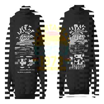 1973 Muscle Car Limited Edition Sweatshirt | Mazezy