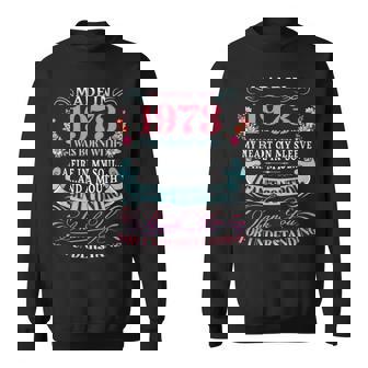 1973 Thank You For Understanding Sweatshirt | Mazezy