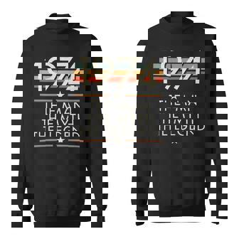 1974 The Man The Myth The Legend Sweatshirt | Mazezy