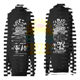 1974 Muscle Car Limited Edition Sweatshirt | Mazezy