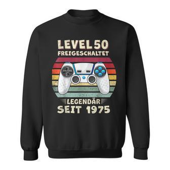 1975 Geburtstag Mann 50 Jahre Deko Lustig 50Er Geburtstag Sweatshirt - Geschenkecke