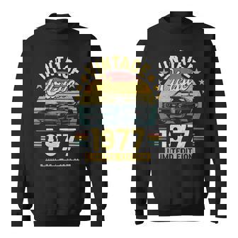 1977 Muscle Car Limited Edition Sweatshirt | Mazezy