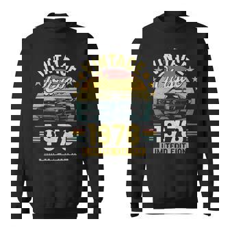 1978 Muscle Car Limited Edition Sweatshirt | Mazezy