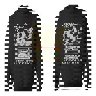 1982 Vintage Cassette Sweatshirt | Mazezy