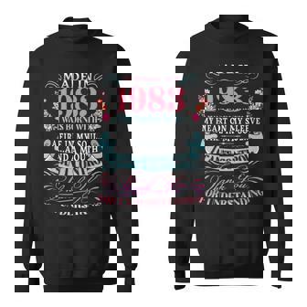 1983 Thank You For Understanding Sweatshirt | Mazezy