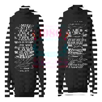 1986 Thank You For Understanding Sweatshirt | Mazezy