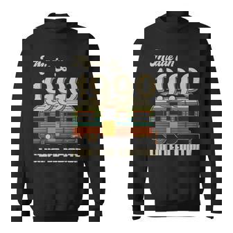 1990 Camping Caravan Vintage Sweatshirt | Mazezy