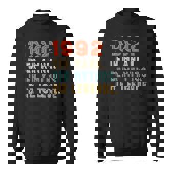 1992 Der Mann Der Mythos Die Legende Sweatshirt - Geschenkecke