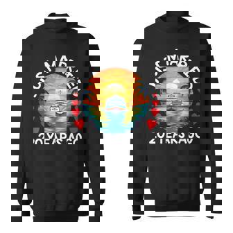 20th Wedding Anniversary Cruise Couples Matching Cruise Trip Sweatshirt - Monsterry