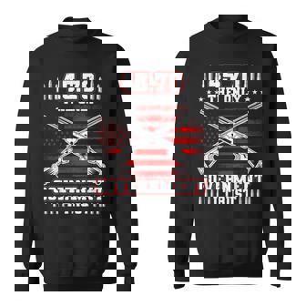 2nd Amendment 45 70 Government US Flag Patriotic Gun Lover Sweatshirt - Monsterry