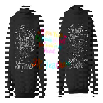 3K Teacher Appreciation Week Back To School Heart Sweatshirt - Monsterry
