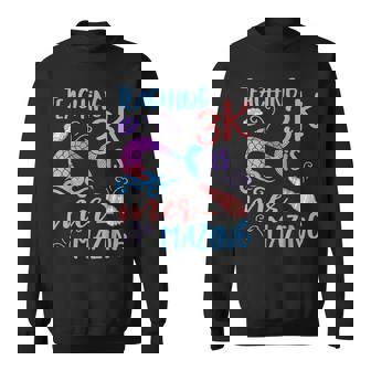 3K Teacher Cute Mermaid Shirt Mermazing Preschool Sweatshirt - Monsterry