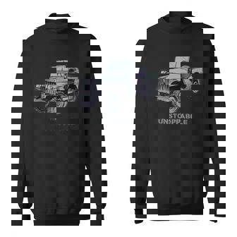 4-Wheel Drive Car Art Sweatshirt - Monsterry