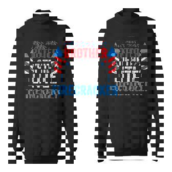 4th Of July Birthday Brother Of The Little Firecracker Sweatshirt - Monsterry