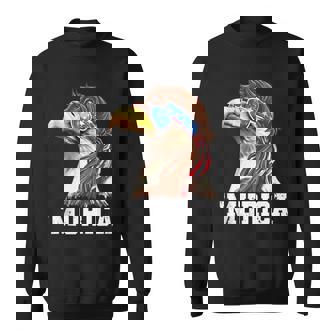 4th Of July Eagle Mullet Murica American Flag USA Merica Tank Top Sweatshirt - Monsterry