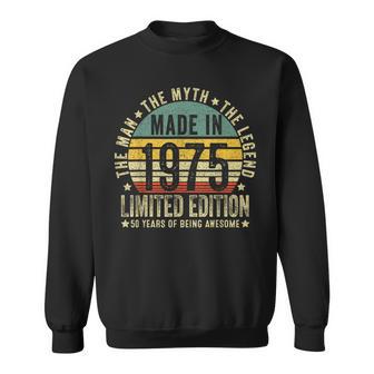 50 Year Oldintage 1975 Limited Edition 50Th Birthday Sweatshirt - Geschenkecke