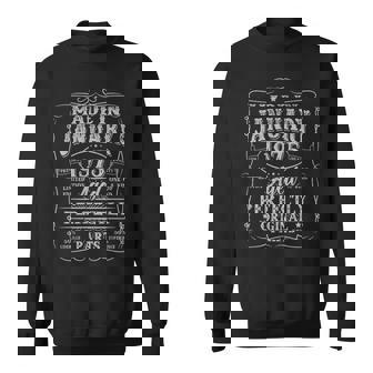 50 Years Old Made In January 1975 Vintage 50Th Birthday Men Sweatshirt | Seseable UK