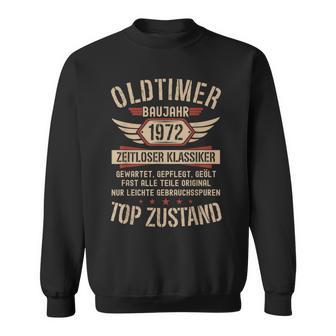 50Th Birthday 50 Yearsintage Car 1972Intage Sweatshirt - Geschenkecke