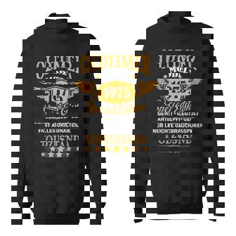 50Th Birthday Man 50 Years Oldintage Car 1975 Decorative Sweatshirt - Geschenkecke