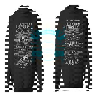 51St Birthday Legends Were Born In February 1973 Sweatshirt | Mazezy