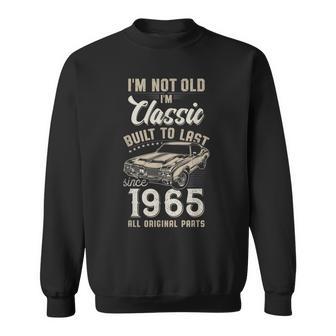 60 Geburtstag Geboren 1965 Oldtimer Sweatshirt - Geschenkecke