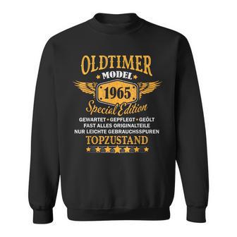 60 Geburtstag Mann 60 Jahre Alt Oldtimer 1965 Lustig Deko Sweatshirt - Geschenkecke