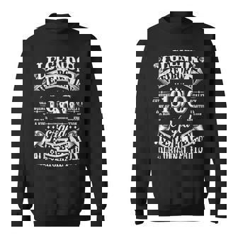 65Th Birthday 65 Years Old Vintage Legends Born In 1960 Sweatshirt | Mazezy