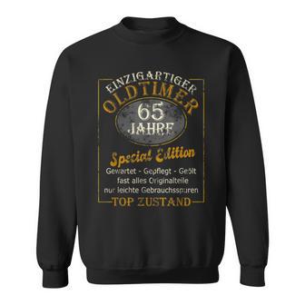 65Th Birthday Man 65 Years Oldtimer 65Er Papa Grandpa Sweatshirt - Geschenkecke