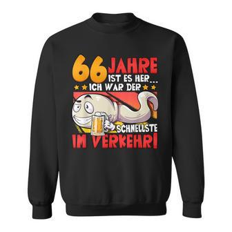 66 Jahre Ist Es Her 66 Birthday S Sweatshirt - Geschenkecke