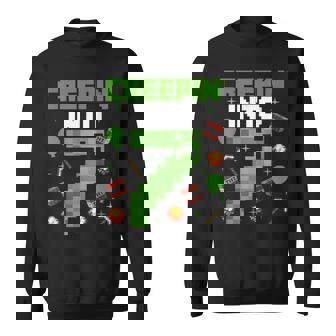 7Th Birthday Gamer Pixel Creepin’ Into 7 Video Game Party Sweatshirt | Mazezy