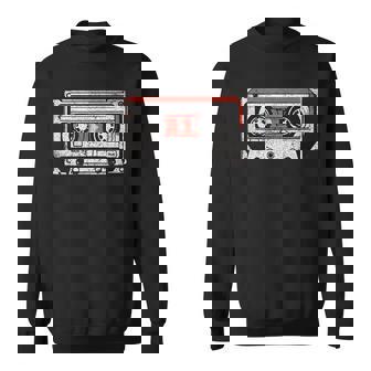 80s 90s Nostalgic Retro Cassette Tape Throwback-Memories Sweatshirt - Monsterry