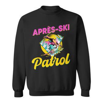 80S Retro Apres-Ski Patrol Wear 90S Skiing Sweatshirt - Geschenkecke