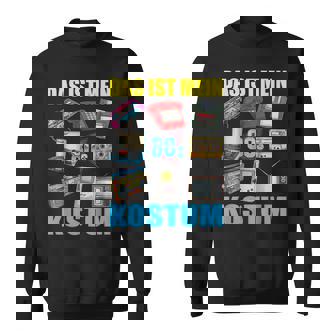 80S Retro Party Fancy Dress Cassette I Love The 90S Sweatshirt - Geschenkecke