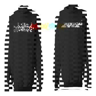 80Sideo Gameintage Retro Arcade Sweatshirt - Seseable