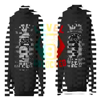 9 Años Cumpleaños Regalo Gamer T Level 9 Unlocked Camisa de entrenamiento - Regaloses