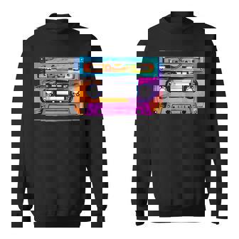 90S Party Outfit Cassette Retrointage 80S Sweatshirt - Geschenkecke